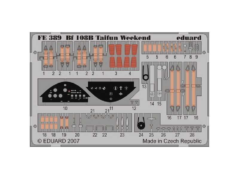 Bf 108 Taifun Weekend 1/48 - Eduard - - image 1