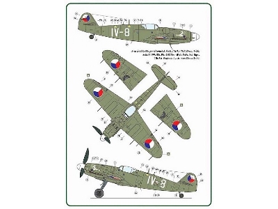 Avia S-199 Mule - The Conversion Set With Vacu Canopy "bubble" Type (For Revell Bf-109 G-6 Kits) - image 7