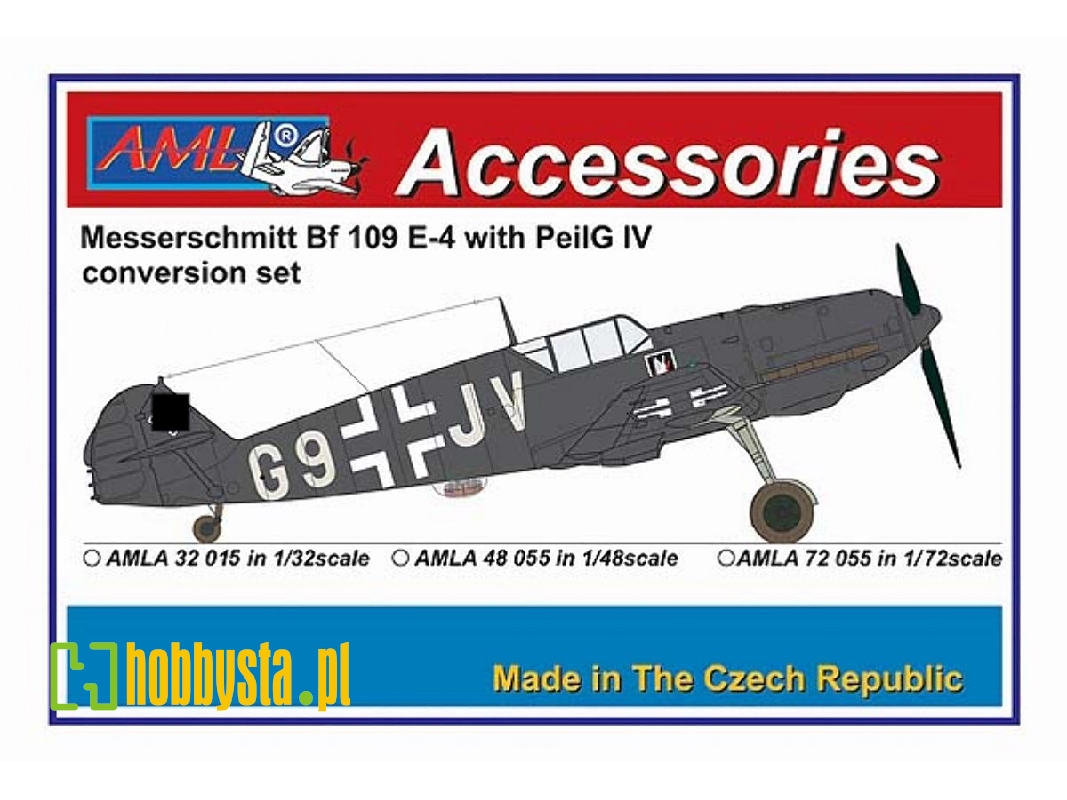 Messerschmitt Bf-109 E-4 With Peilg Iv Conversion Set - image 1 Messerschmitt Bf-109 E-4 With Peilg Iv Conversion Set - image 1