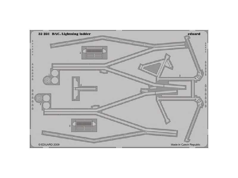 BAC Lightning ladder 1/32 - Trumpeter - image 1
