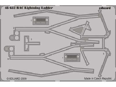 BAC Lightning ladder 1/48 - Airfix - image 1