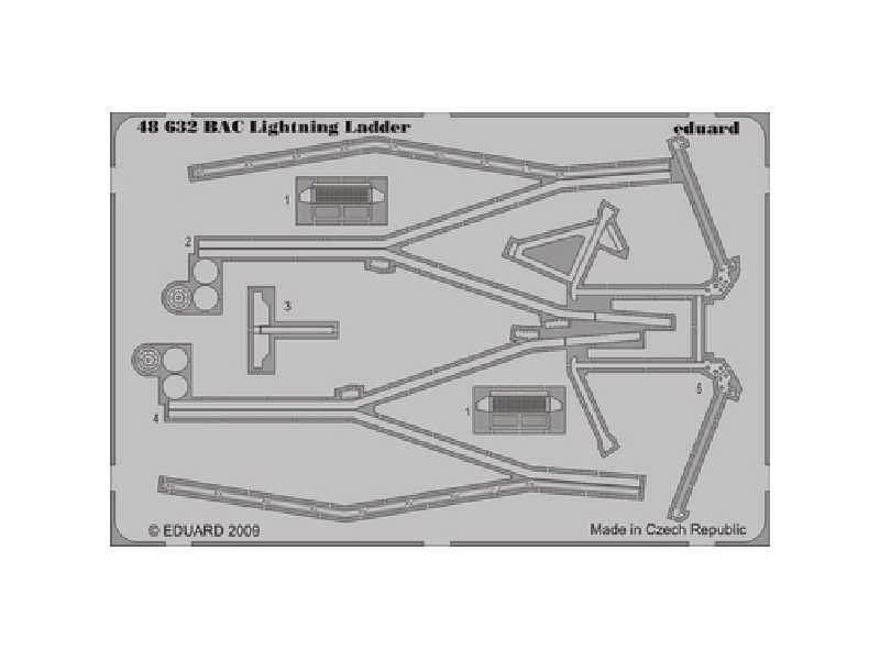 BAC Lightning ladder 1/48 - Airfix - image 1