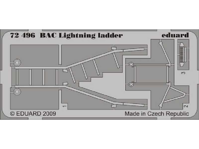 BAC Lightning ladder 1/72 - Trumpeter - image 1