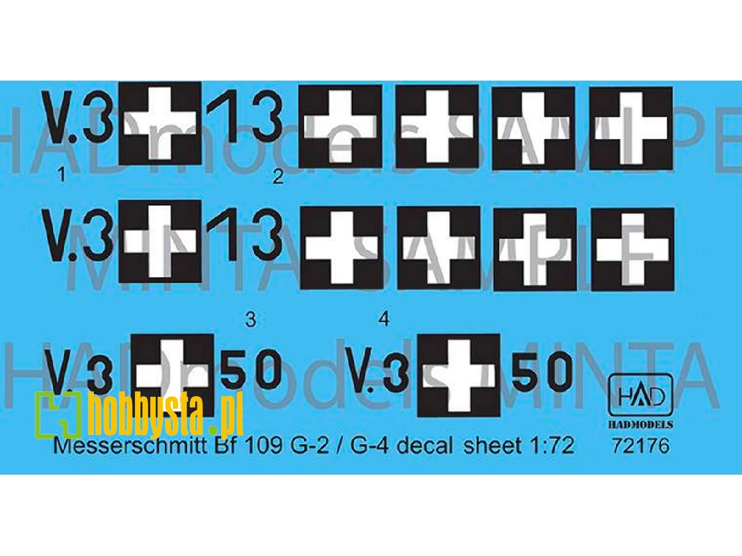Messerschmitt Bf 109 G-2/ G-4 Hunv.3+13; V.3+50 - image 1 Messerschmitt Bf 109 G-2/ G-4 Hunv.3+13; V.3+50 - image 1