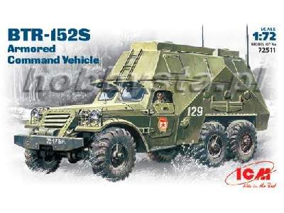 BTR - 152 S Soviet armored command vehicle - image 1