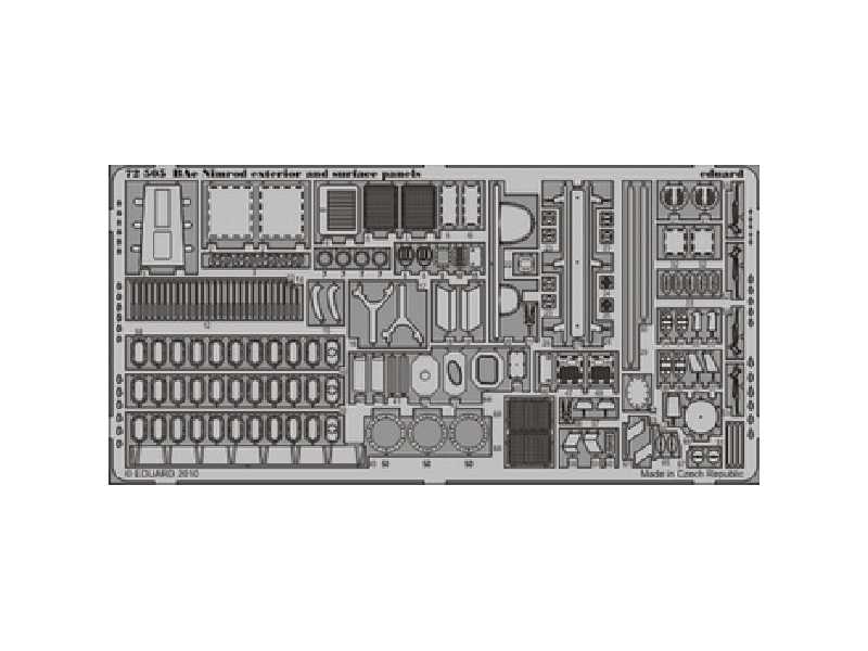 BAe Nimrod exterior and surface panels 1/72 - Airfix - image 1