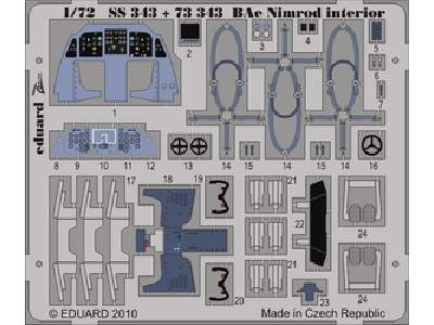 BAe Nimrod interior 1/72 - Airfix - image 1