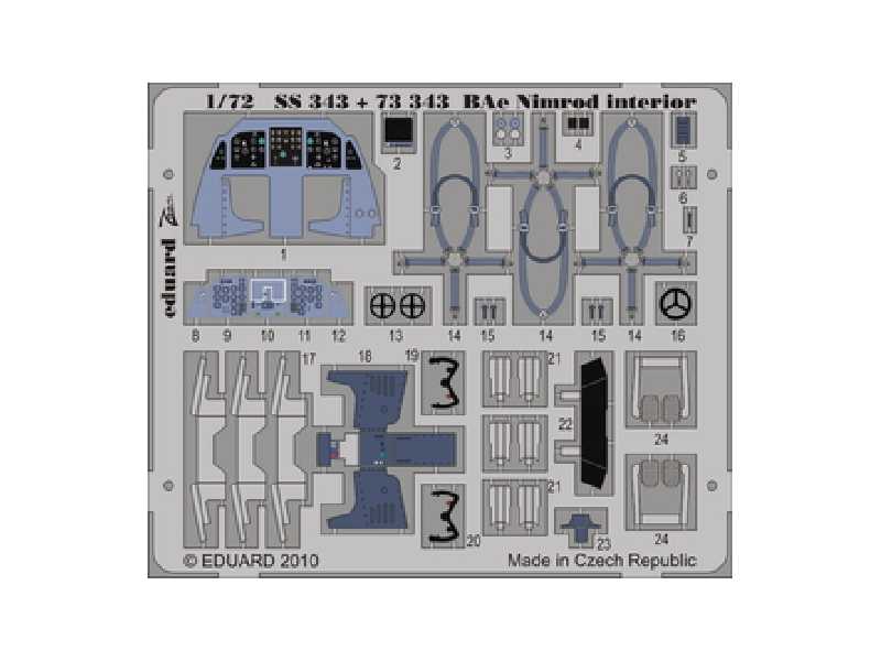 BAe Nimrod interior 1/72 - Airfix - image 1