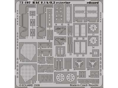 BAC Lightning F.1A/ F.2 exterior 1/72 - Trumpeter - image 1