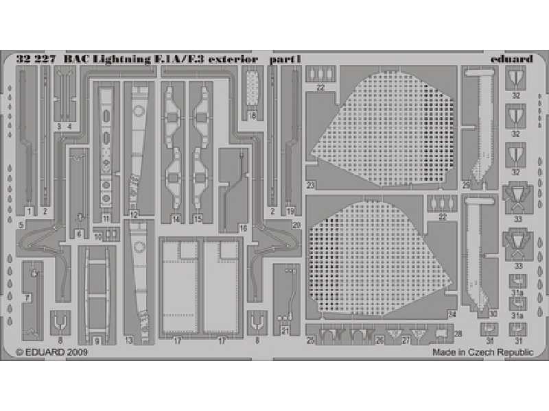 BAC Lightning F.1A/ F.3 exterior 1/32 - Trumpeter - image 1