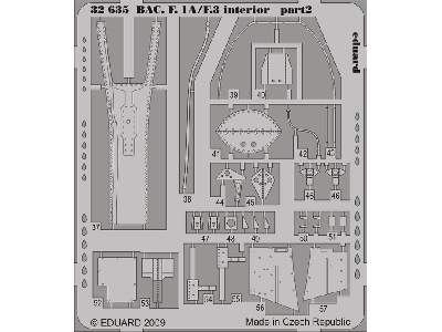BAC Lightning F.1A/ F.3 interior S. A. 1/32 - Trumpeter - image 3