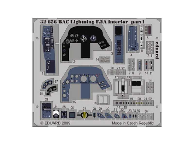 BAC Lightning F.2A interior S. A. 1/32 - Trumpeter - image 1