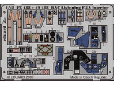 BAC Lightning F.2A interior S. A. 1/48 - Airfix - - image 1