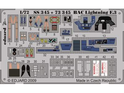 BAC Lightning F.3 S. A. 1/72 - Trumpeter - image 1