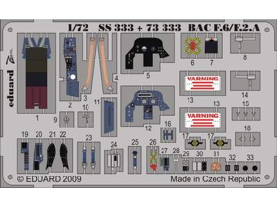 BAC Lightning F.6/ F.2A S. A. 1/72 - Trumpeter - image 1