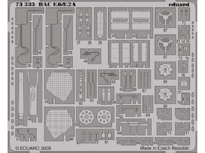 BAC Lightning F.6/ F.2A S. A. 1/72 - Trumpeter - image 1