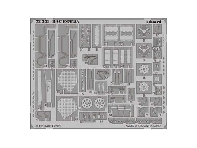 BAC Lightning F.6/ F.2A S. A. 1/72 - Trumpeter - image 1