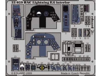 BAC Lightning F.6 interior S. A. 1/32 - Trumpeter - image 1