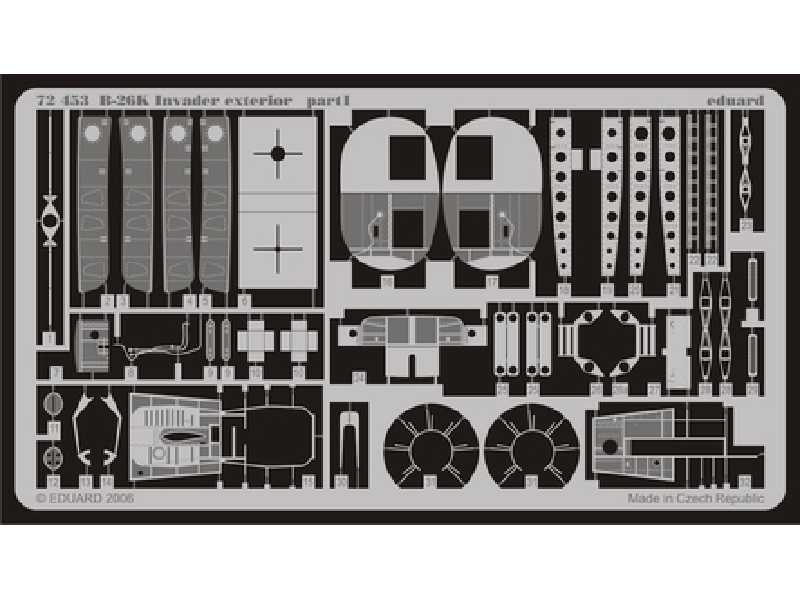 B-26K exterior 1/72 - Italeri - image 1