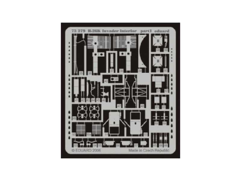 B-26K interior 1/72 - Italeri - image 1