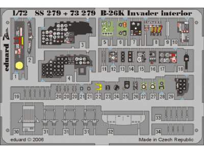 B-26K interior 1/72 - Italeri - image 1