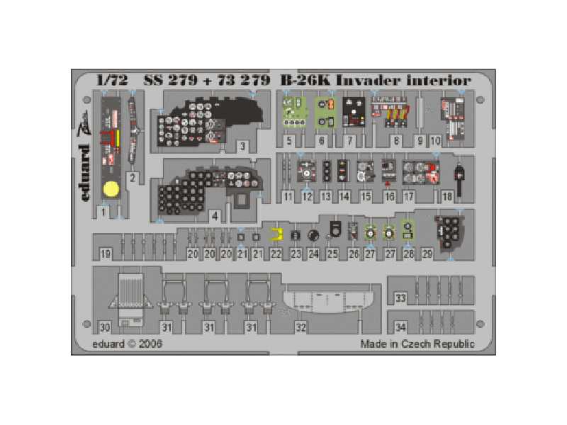 B-26K interior 1/72 - Italeri - image 1