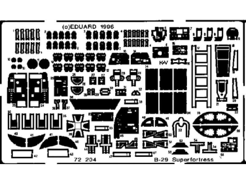 B-29A 1/72 - Academy Minicraft - image 1