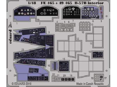 B-57B interior S. A. 1/48 - Airfix - - image 1