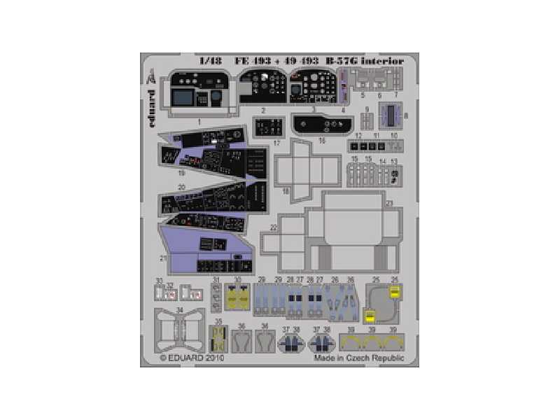 B-57G interior S. A. 1/48 - Airfix - - image 1