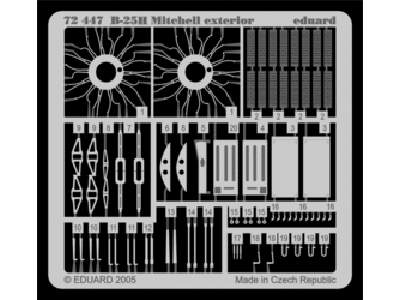 B-25H exterior 1/72 - Hasegawa - image 1