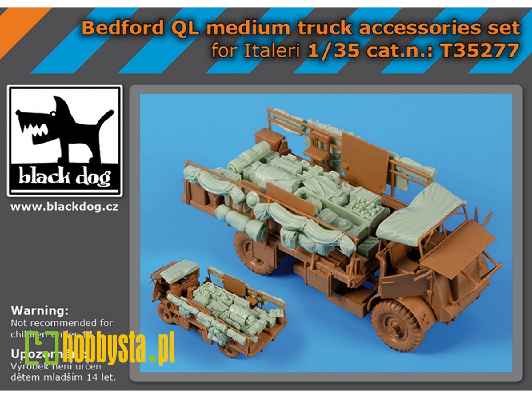 Bedford Ql Medium Truck Accessories Set (For Italeri) - image 1 Bedford Ql Medium Truck Accessories Set (For Italeri) - image 1