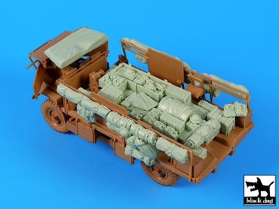 Bedford Ql Medium Truck Accessories Set (For Italeri) - image 4