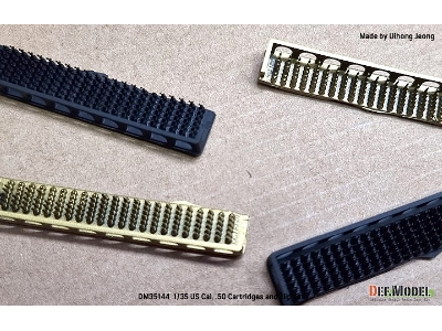 Us Cal. .50 Cartridges And Clip Set (Over 250 Cartridges And Clip Parts) - image 5