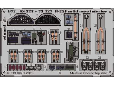 B-25J solid nose interior S. A. 1/72 - Hasegawa - image 1