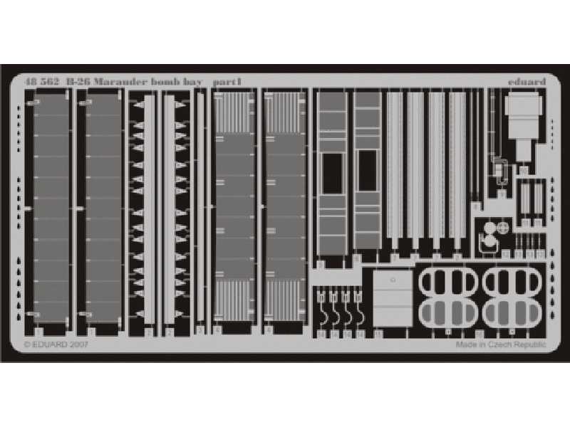 B-26 bomb bay 1/48 - Monogram - image 1