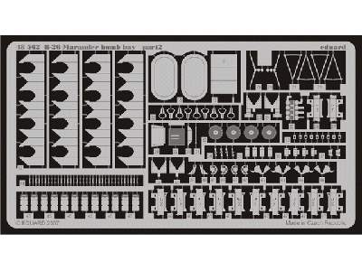 B-26 bomb bay 1/48 - Monogram - image 3