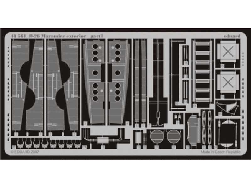 B-26 exterior 1/48 - Monogram - image 1