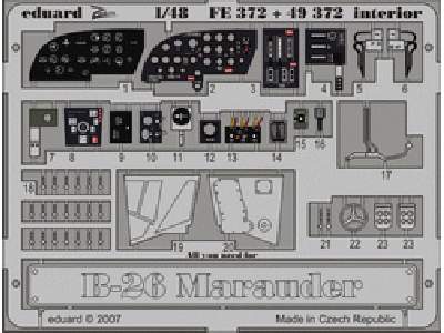 B-26 interior 1/48 - Monogram - - image 1