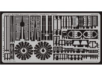 B-26B/ C/F/ G exterior + bomb bay 1/72 - Hasegawa - image 2