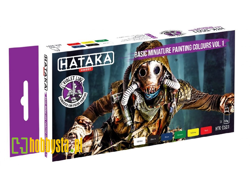 Htk-ds01 Basic Miniature Painting Colours Vol.1 - image 1 Htk-ds01 Basic Miniature Painting Colours Vol.1 - image 1