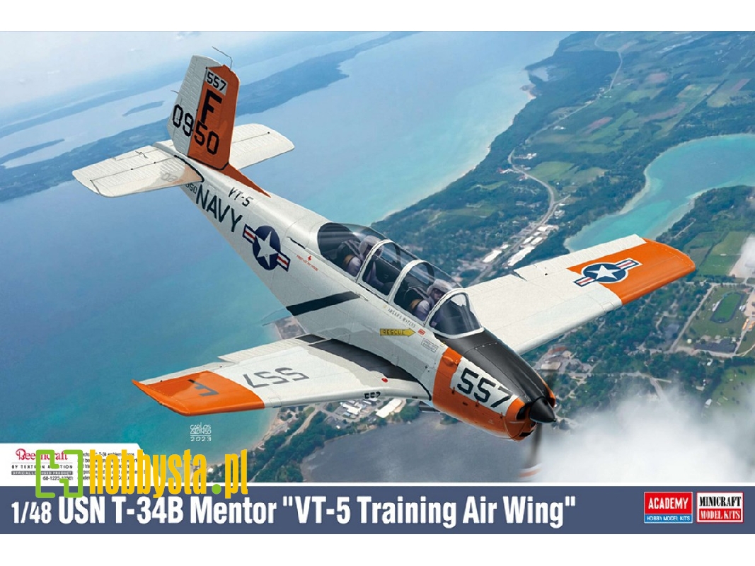 Beechcraft T-34b Mentor - Vt-5 Training Air Wing - image 1 Beechcraft T-34b Mentor - Vt-5 Training Air Wing - image 1