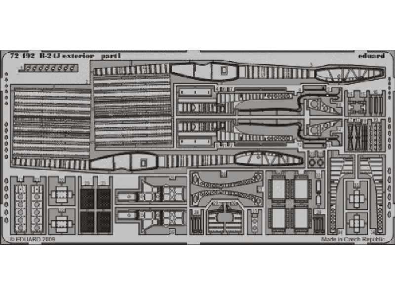 B-24J exterior 1/72 - Hasegawa - image 1