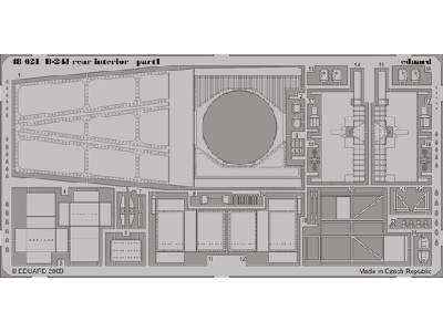 B-24J rear interior 1/48 - Monogram - image 1