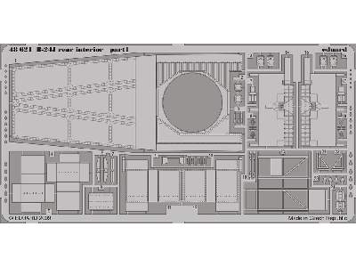 B-24J rear interior 1/48 - Monogram - image 2