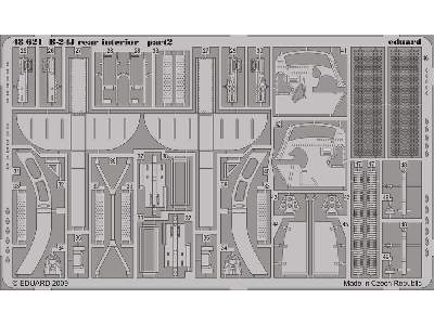 B-24J rear interior 1/48 - Monogram - image 3