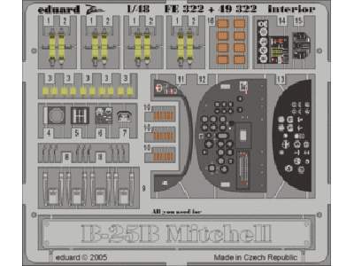 B-25B interior 1/48 - Accurate Miniatures - - image 1