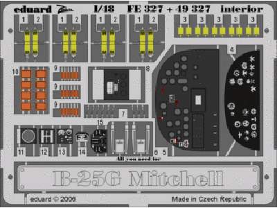 B-25G interior 1/48 - Accurate Miniatures - - image 1