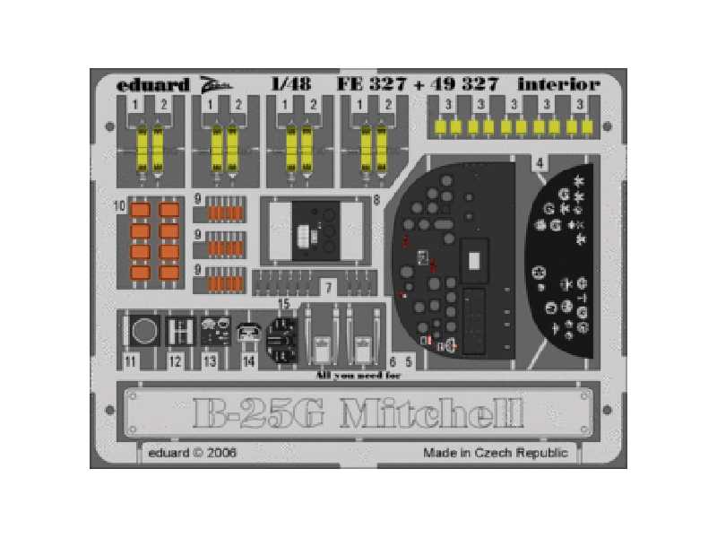 B-25G interior 1/48 - Accurate Miniatures - - image 1