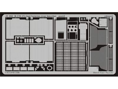 B-17G rear interior 1/48 - Monogram - image 3