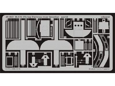 B-17G rear interior 1/48 - Monogram - image 4